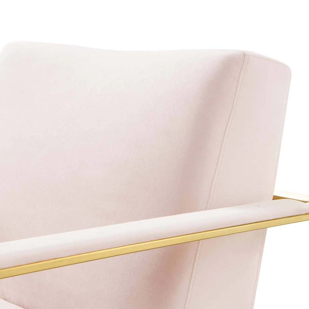 Modway Seg Performance Velvet Accent Chair Gold Pink 5 Modway Seg Performance Velvet Accent Chair Gold Pink