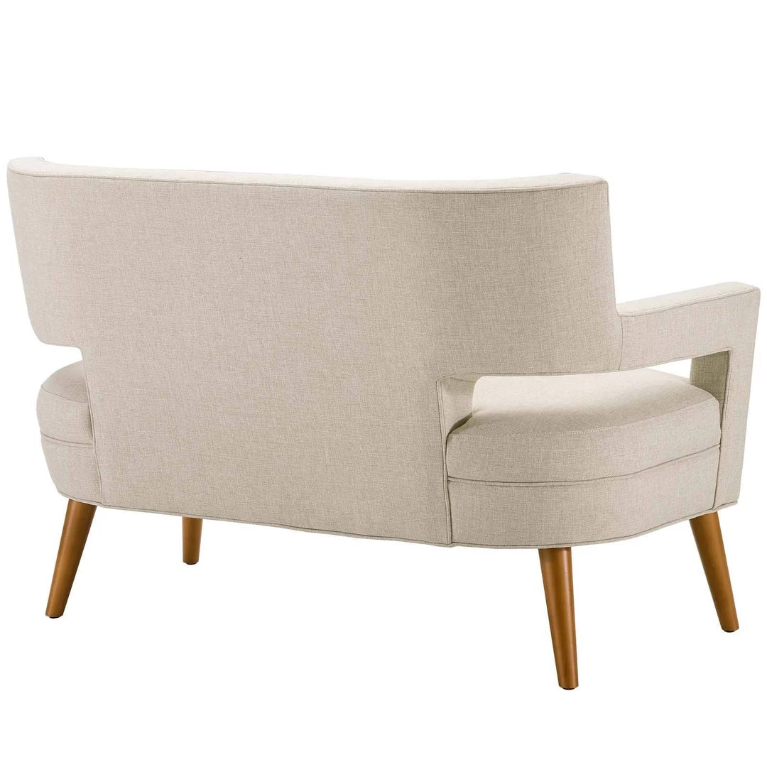 Modway Sheer 3 Piece Upholstered Fabric Set Sand 3 Modway Sheer 3 Piece Upholstered Fabric Set Sand