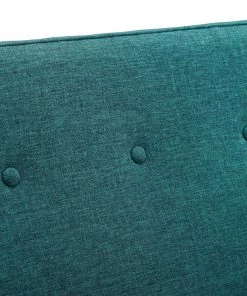 Modway Sheer Upholstered Fabric Loveseat Teal