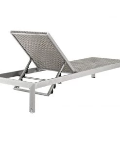 Modway Shore Chaise Outdoor Patio Aluminum Set Of 6 Silver Gray Lounge Chair Outdoor 9 Modway Shore Chaise Outdoor Patio Aluminum Set Of 6 Silver Gray Lounge Chair Outdoor