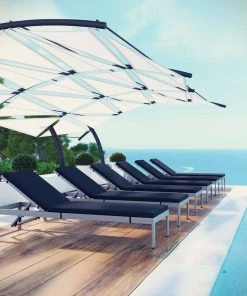 Modway Lounge Chair Outdoor Shore Chaise With Cushions Outdoor Patio Aluminum Set Of 6 Silver Navy 12 Modway Lounge Chair Outdoor Shore Chaise With Cushions Outdoor Patio Aluminum Set Of 6 Silver Navy