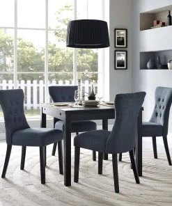Modway Silhouette Dining Side Chairs Upholstered Fabric Set Of 4 Gray 10 Modway Silhouette Dining Side Chairs Upholstered Fabric Set Of 4 Gray