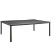 Modway Outdoor Tables Sojourn 90" Outdoor Patio Dining Table Chocolate