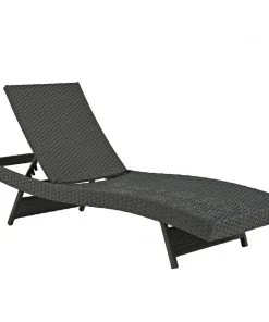 Modway Sojourn Outdoor Patio Sunbrella® Chaise Canvas Navy 9 Modway Sojourn Outdoor Patio Sunbrella® Chaise Canvas Navy