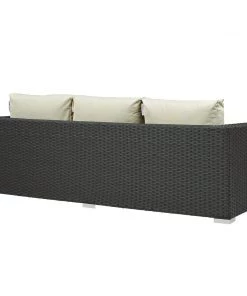 Modway Sojourn Outdoor Patio Sunbrella® Sofa Canvas Antique Beige