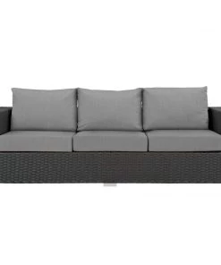 Modway OUTDOOR SOFAS Sojourn Outdoor Patio Sunbrella® Sofa Canvas Gray