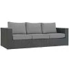 Modway OUTDOOR SOFAS Sojourn Outdoor Patio Sunbrella® Sofa Canvas Gray