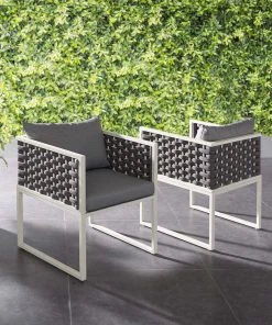 Modway Stance Dining Armchair Outdoor Patio Aluminum Set Of 2 White Gray Armchair Sets 12 Modway Stance Dining Armchair Outdoor Patio Aluminum Set Of 2 White Gray Armchair Sets