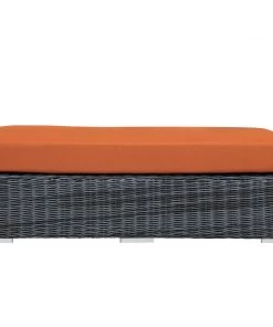 Modway Summon Outdoor Patio Sunbrella® Rectangle Ottoman Canvas Tuscan 9 Modway Summon Outdoor Patio Sunbrella® Rectangle Ottoman Canvas Tuscan