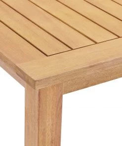 Modway Outdoor Tables Syracuse Outdoor Patio Dining Table And Bench Set Natural Gray