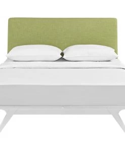 Modway Tracy Queen Bed White Green Beds 9 Modway Tracy Queen Bed White Green Beds