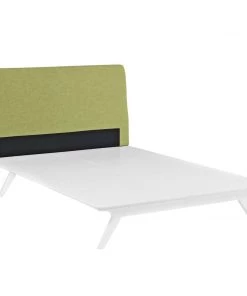 Modway Tracy Queen Bed White Green Beds
