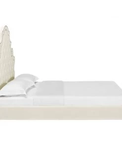 Modway Beds Valentina Queen Tufted Nailhead Performance Velvet Platform Bed Ivory 8 Modway Beds Valentina Queen Tufted Nailhead Performance Velvet Platform Bed Ivory