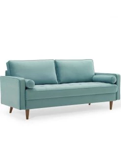 Modway SOFAS Valour Performance Velvet Sofa Mint