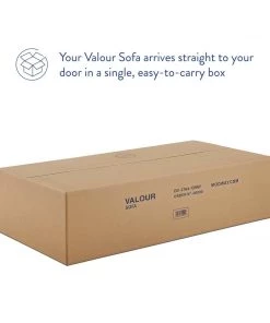 Modway Valour Upholstered Faux Leather Sofa Tan